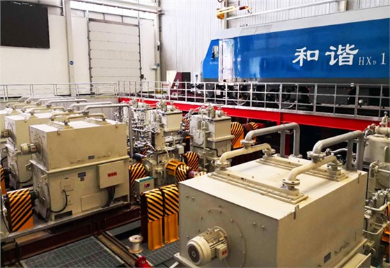 皖南電機(jī)為中國鐵路總公司和諧號機(jī)車設(shè)計制造的專用試驗(yàn)臺架 皖南電機(jī)為中國鐵路總公司和諧號機(jī)車設(shè)計制造的專用試驗(yàn)臺架