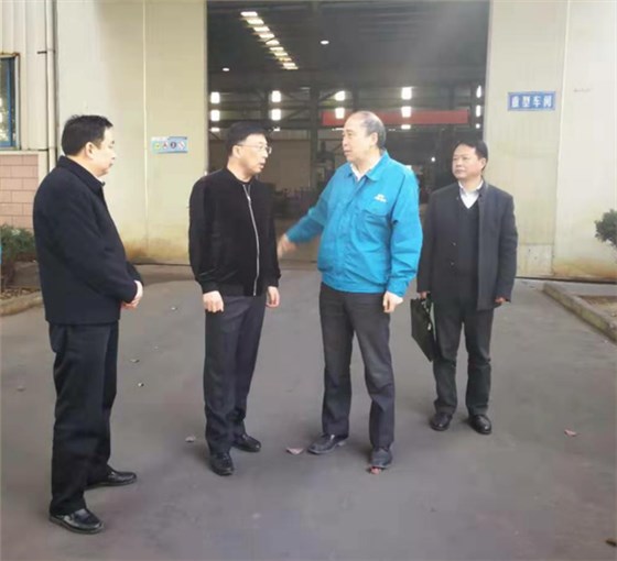 新任涇縣縣委副書記、代縣長施懷中到安徽威能電機有限公司