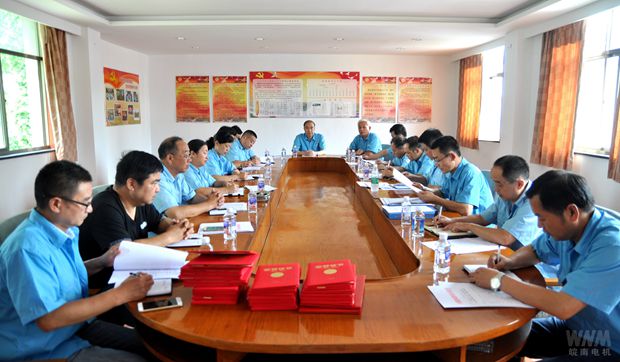 皖南電機:黨委召開紀(jì)念“七一”暨“兩先一優(yōu)”表彰會 皖南電機:黨委召開紀(jì)念“七一”暨“兩先一優(yōu)”表彰會